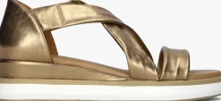 LINA LOCCHI en sandalen met hak l1387 goud Outlet