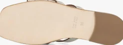 LINA LOCCHI en slippers led slipper met gesp goud Best
