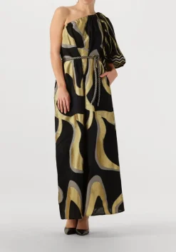 NEMA en maxi jurk n109 goud
