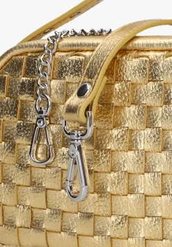 NÚNOO en núnoo schoudertas lyra metallic goud Sale