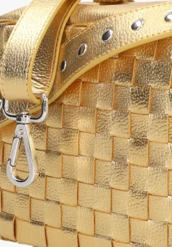 NÚNOO en núnoo schoudertas vilda metallic goud Hot