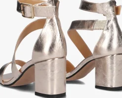NOTRE-V en sandalen met hak 16036 goud