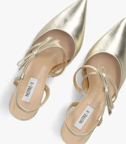 NOTRE-V en sandalen met hak 2722 goud Discount