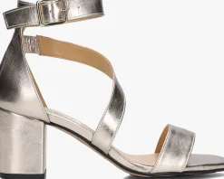 NOTRE-V en sandalen met hak 16036 goud Discount