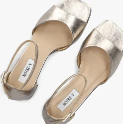 NOTRE-V en sandalen met hak 46654 goud New