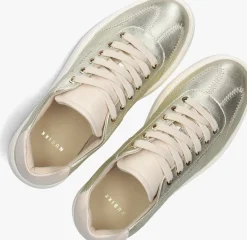 NUBIKK en lage sneakers elise wing goud