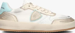 PHILIPPE MODEL en lage sneakers nice low woman goud