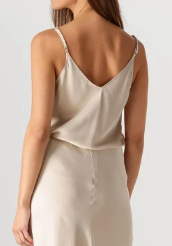 RESORT FINEST en top camisole wih lace goud Best