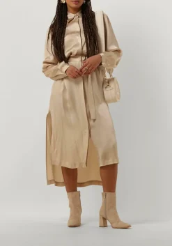 SEMICOUTURE en midi jurk fillipa dress goud Discount