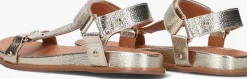 STEFANO LAURAN en platte sandalen 89863 1660 goud Sale