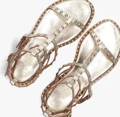 STEFANO LAURAN en platte sandalen 24202 goud