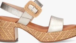 STEFANO LAURAN en sandalen met hak 24199 goud