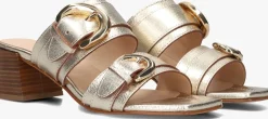 STEFANO LAURAN en sandalen met hak 23118 goud Hot