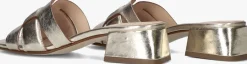 STEFANO LAURAN en sandalen met hak 24050 goud New