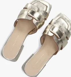 STEFANO LAURAN en sandalen met hak 24050 goud New
