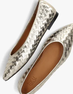 TORAL en ballerina's magda goud