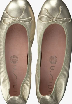 UNISA en ballerina's acor goud Best