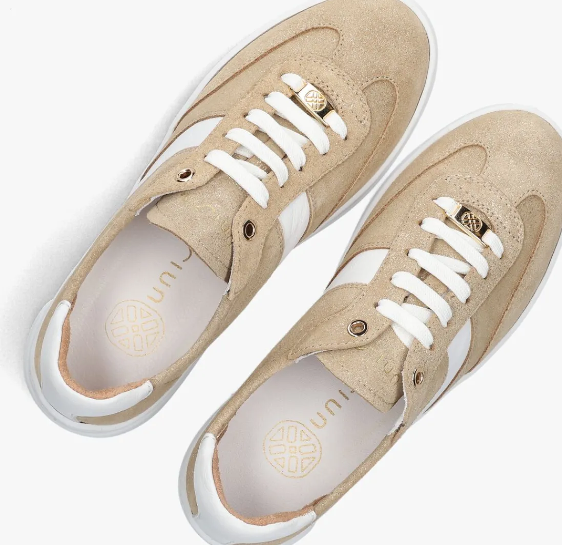 UNISA en lage sneakers futiel goud Online