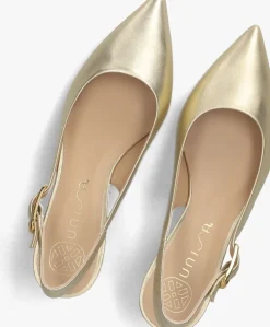 UNISA en slingbacks ibon goud Hot