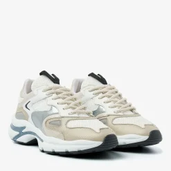 VIA VAI en lage sneakers vesper due goud