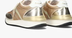 VOILE BLANCHE en lage sneakers qwark easy sf woman goud