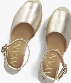 AYANA espadrilles yu689 goudkleurig Online