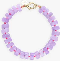 BONNIE STUDIOS sieraad phil purple bracelet goudkleurig Discount