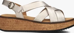 GABOR platte sandalen 823.1 goudkleurig Best
