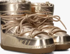 INUIKII vachtlaarzen mountain metallic goudkleurig Sale