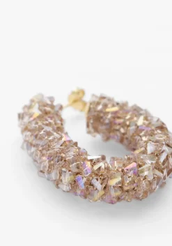 LOTT. GIOIELLI oorbellen creole raw goudkleurig Online