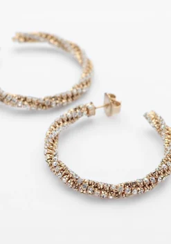 LOTT. GIOIELLI sieraad twisted tennis creole l goudkleurig Online