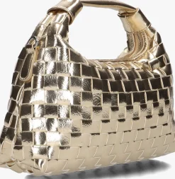 NÚNOO núnoo schoudertas dandy braided recycled cool goudkleurig Online