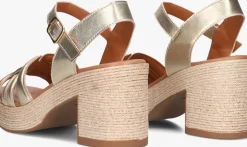 NOTRE-V sandalen met hak as-2000 goudkleurig Clearance