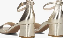 PAUL GREEN sandalen met hak 6140 goudkleurig Discount