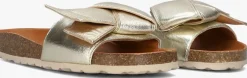 VERBENAS slippers rani goudkleurig Outlet