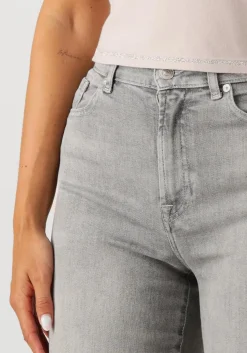 7 FOR ALL MANKIND grijze wide jeans lotta panalu grijs Hot