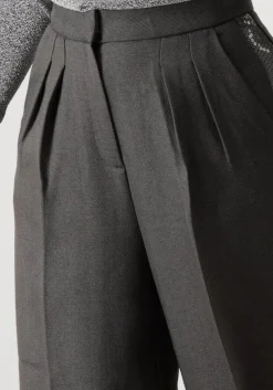 AAIKO grijze pantalon saba sequins pes 356 grijs Best