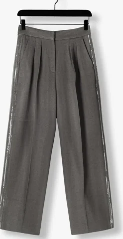 AAIKO grijze pantalon saba sequins pes 356 grijs Best