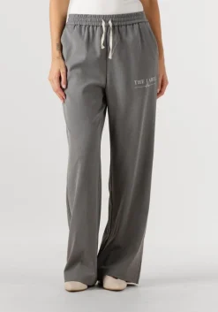 ALIX THE LABEL grijze wijde broek relaxed pant grijs Sale