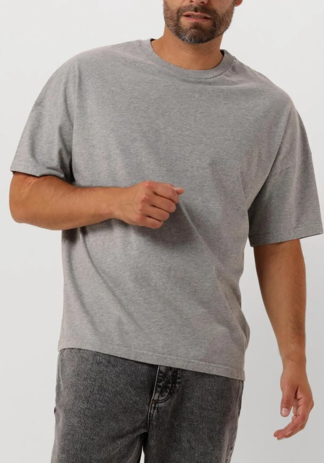 AMERICAN VINTAGE grijze t-shirt fizvalley men grijs