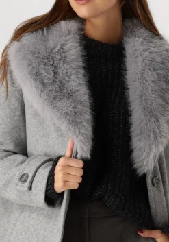 BEAUMONT grijze mantel constance grijs Outlet