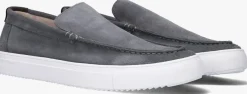 BLACKSTONE grijze loafers giulio grijs Hot