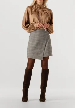 BRUUNS BAZAAR grijze midirok bbmaina skirt grijs Best