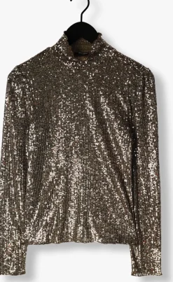 BRUUNS BAZAAR grijze tops & t-shirts jewel aniqa blouse grijs