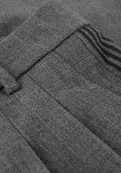 CAMBIO grijze pantalon emelie track galon mit wording grijs Clearance