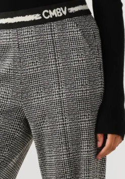 CAMBIO grijze wijde broek ava grijs Best