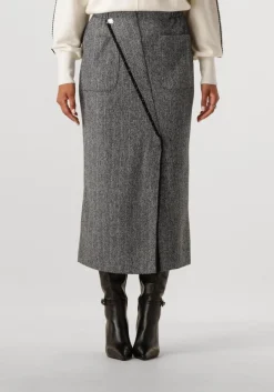 CAROLINE BISS grijze minirok 4721 grijs New