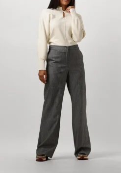 CAROLINE BISS grijze wijde broek 4530 grijs Discount