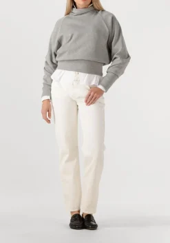 CLOSED grijze sweater high neck sweatshirt grijs Hot
