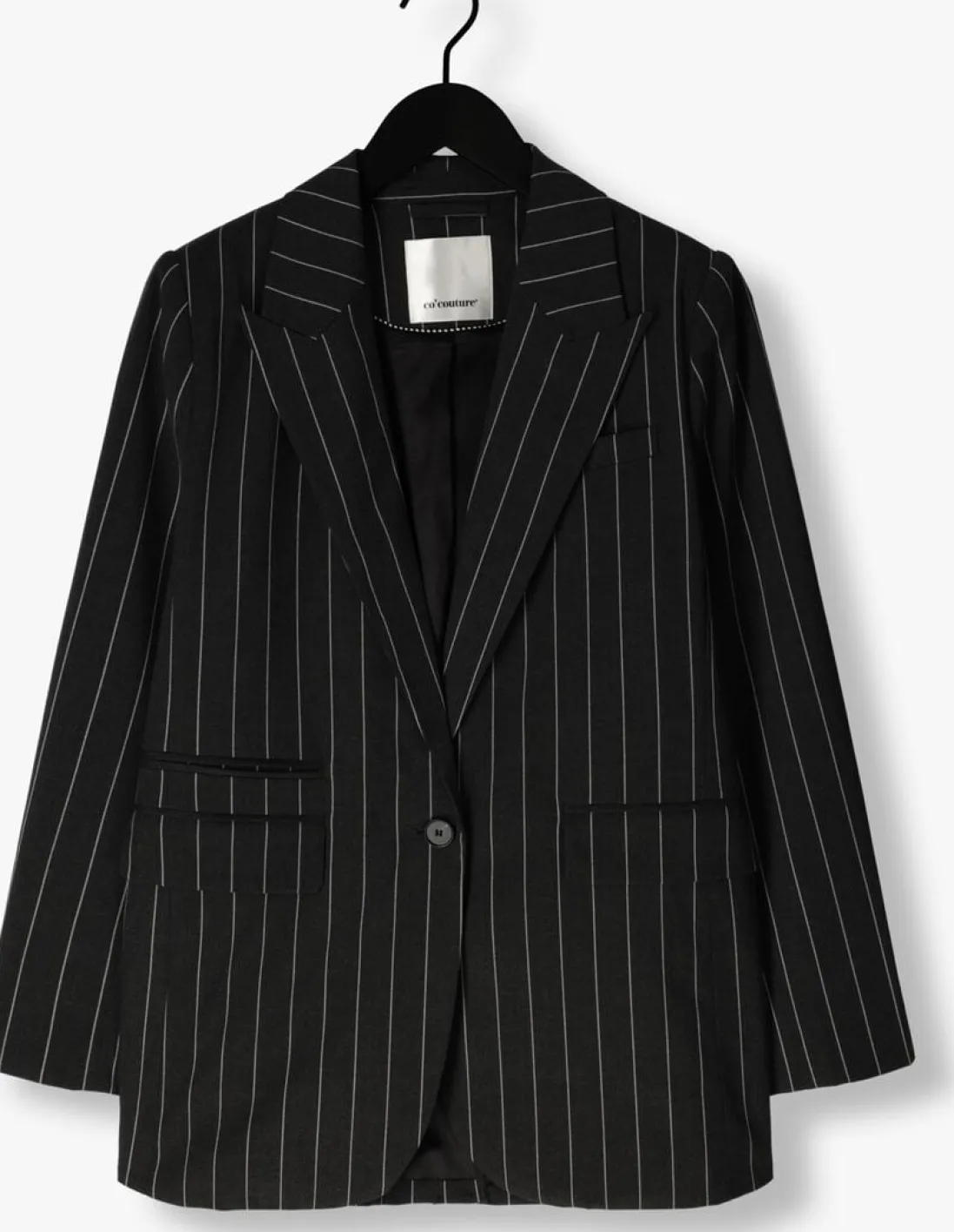 CO'COUTURE grijze blazer prescilla pin blazer grijs